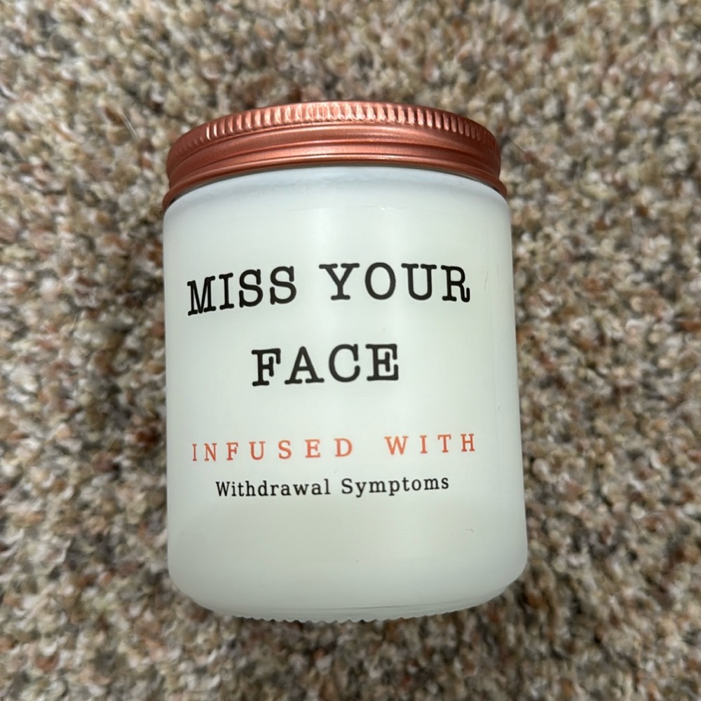 MISS YOUR FACE CANDLE